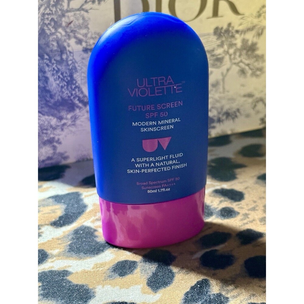 Ultra Violette Future Screen SPF 50 Mineral Facial Sunscreen Serum/NWOB
